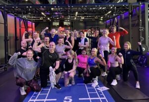 asiakkaita hyrox-tunnilla